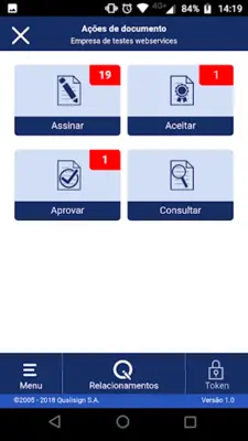 QualiSign android App screenshot 4